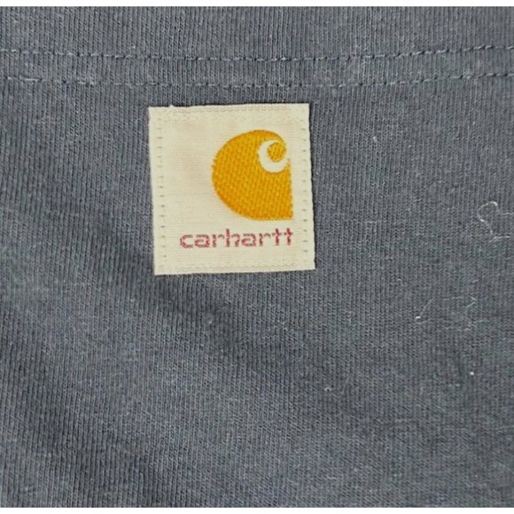 CARARTT Long Sleeve Relaxed Fit Button down Pocket Logo Men's 2XL Tall - Picture 5 of 5